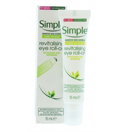 Simple Revitalising Contorno de Ojos Roll On 15 ml