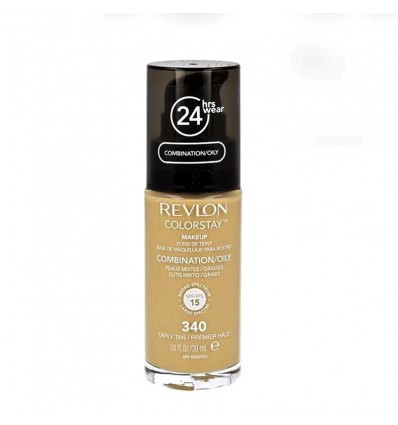 Revlon Colorstay Piel Mixta / Grasa SPF 15 Maquillaje 340 Early Tan 30 ml