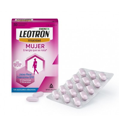 LEOTRON MUJER COMPLEJO VITAMINICO 30 COMPRIMIDOS SIN AZUCARES AÑADIDOS