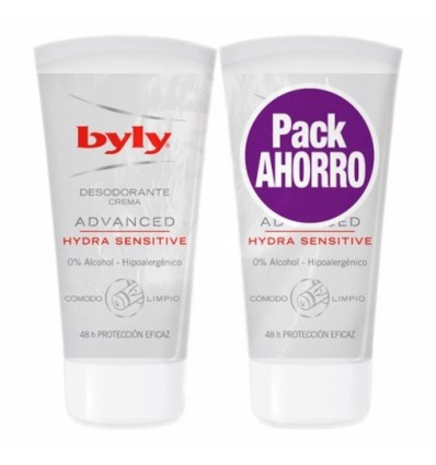 BYLY DUPLO ADVANCE SENSITIVE DEO CREMA 0% ALCOHOL HIPOALERGENICO