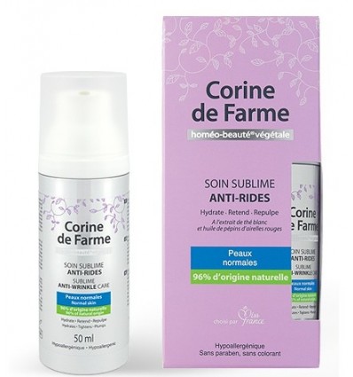 CORINE DE FARME Cuidado Antiarrugas Cosmetica Natural Piel Normal 50 ml