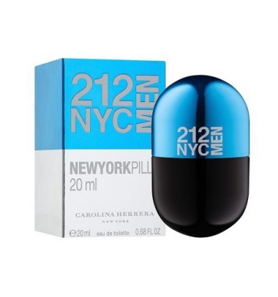 CAROLINA HERRERA 212 NYC MEN NEW YORK PILLS EDT 20 ml SPRAY