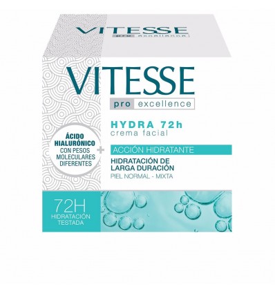 VITESSE HYDRA 72 H CREMA FACIAL PIEL NORMAL MIXTA 50 ml