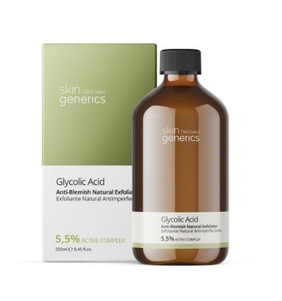SKIN GENERICS GLYCOLIC ACID limpiador antimperfecciones 5,5% acido glicolico 250 ml