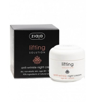 ZIAJA LIFTING SOLUTION CREMA DE NOCHE ANTIARRUGAS 50 ml