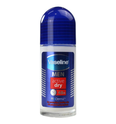 VASELINE MEN ACTIVE DRY 48 H DEO ROLLON 50 ml
