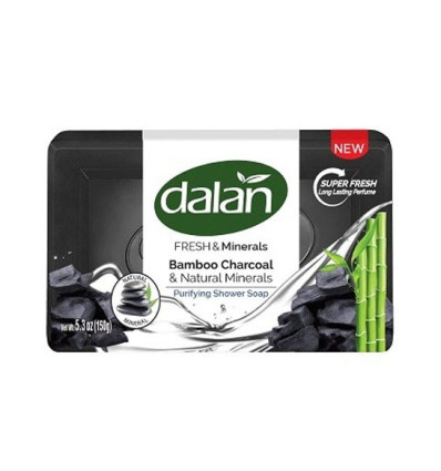 DALAN JABÓN SÓLIDO PURIFICANTE de BAMBÚ y CARBÓN VEGETAL150 g