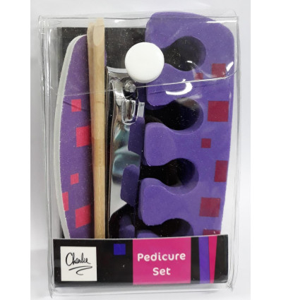REVLON PEDICURE SET CHARLIE 6 piezas