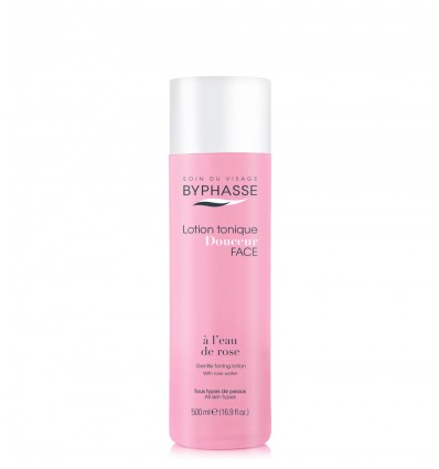 BYPHASSE TÓNICO FACIAL AL AGUA DE ROSAS 500 ml