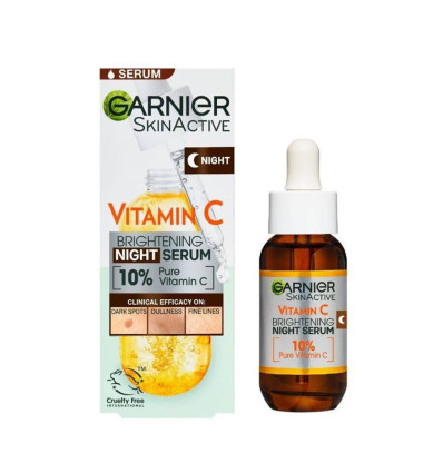 GARNIER VITAMINA C SERUM ANTIMANCHAS DE NOCHE 30 ml