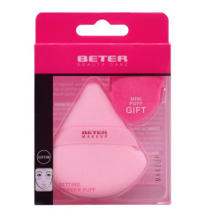 BETER BORLA TRIANGULAR PARA POLVOS + MINI BORLA REGALO R 22002