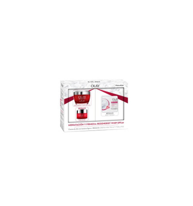 OLAY REGENERIST WHIP SPF 30 CREMA DÍA CON TEXTURA LIGERA 50 ml + CREMA WHIP DÍA 15 ml + TOALLITAS LIMPIADORAS