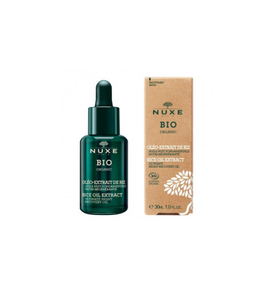 NUXE BIO ORGANIC EXTRACTO OLEOSO DE ARROZ ACEITE DE NOCHE 30 ml