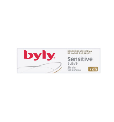BYLY SENSITIVE SEDA DESODORANTE CREMA LARGA DURACIÓN 25 ml