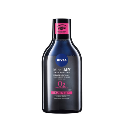 NIVEA MICELLAIR PROFESSIONAL WATERPROOF 02 AGUA MICELAR 400 ml