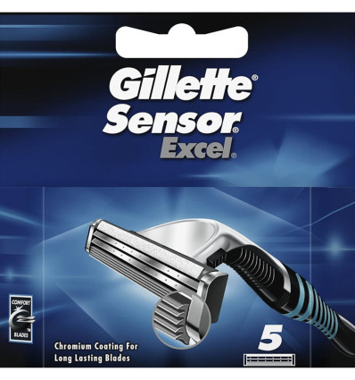 GILLETTE SENSOR EXCEL 5 RECAMBIOS