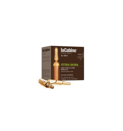 LA CABINE FOR MEN HYDRA BARBA 10 AMPOLLAS 2 ml