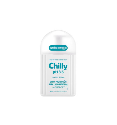CHILLY PH 3.5 EXTRA PROTECCIÓN GEL ÍNTIMO 200 ML DOSIFICADOR