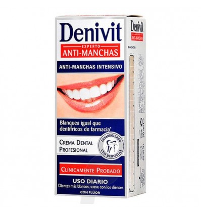 DENIVIT ANTIMANCHAS 50 ml + 25 ml CREMA DENTAL