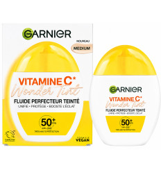 GARNIER VITAMINA C WONDER TINT FLUIDO FACIAL SPF 50 COLOR MEDIUM 40 ml
