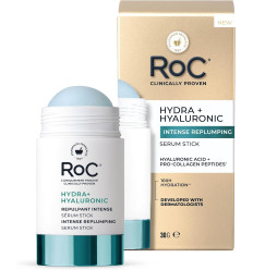 RoC HYDRA EFECTO RELLENADOR SÉRUM EN STICK rellenador con Ácido Hialurónico y Péptidos Pro Colageno