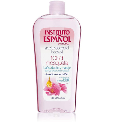 INSTITUTO ESPAÑOL ACEITE CORPORAL ROSA MOSQUETA 400 ml