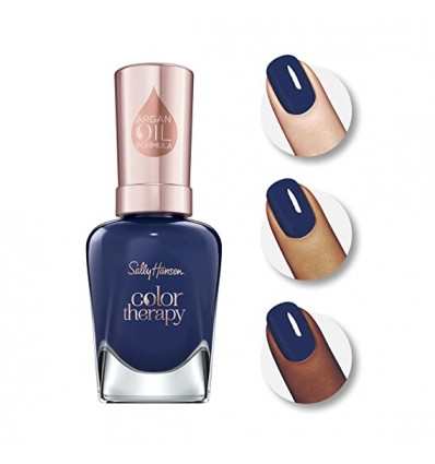 SALLY HANSEN COLOR THERAPY 420 GOOD AS BLUE